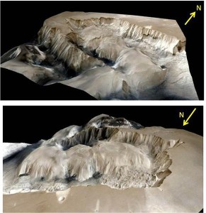火星峡谷3D高清图